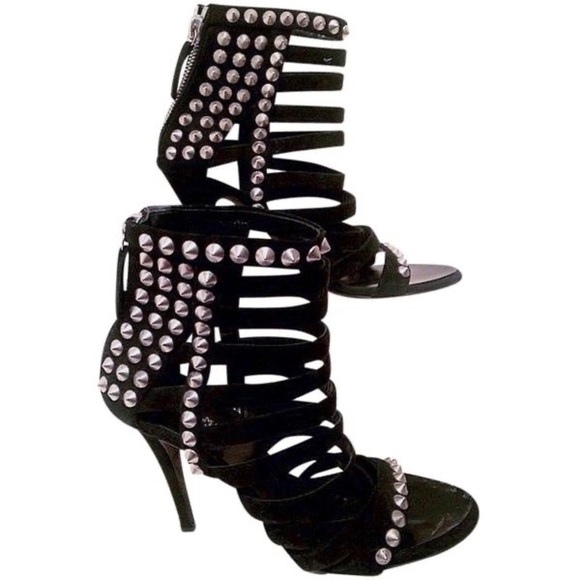 ✨HOST PICK✨ Zanotti x Balmain 🖤 Studded Sandals - Picture 3 of 7